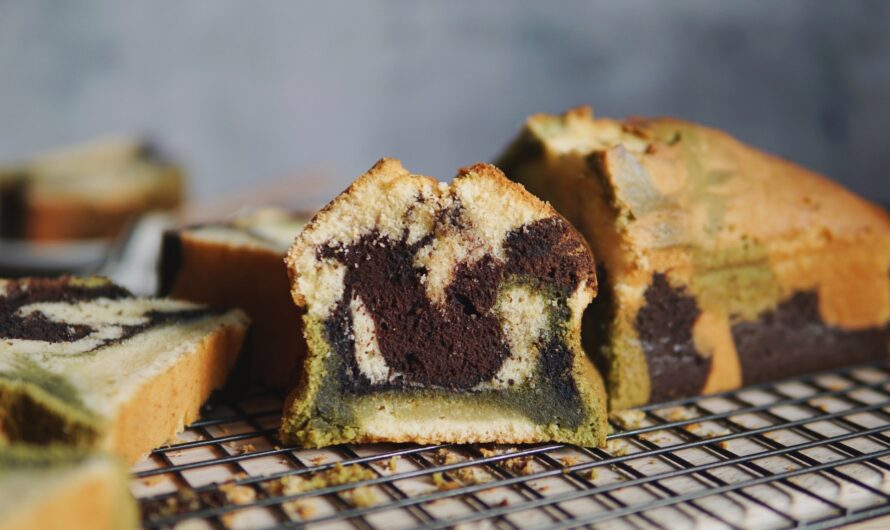 How to Make Tricolour Marble Cake