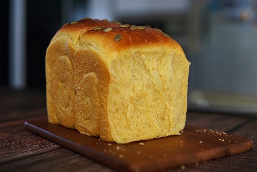 Pumpkin Loaf Bread
