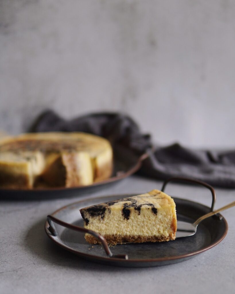 Baked Durian Cheesecake