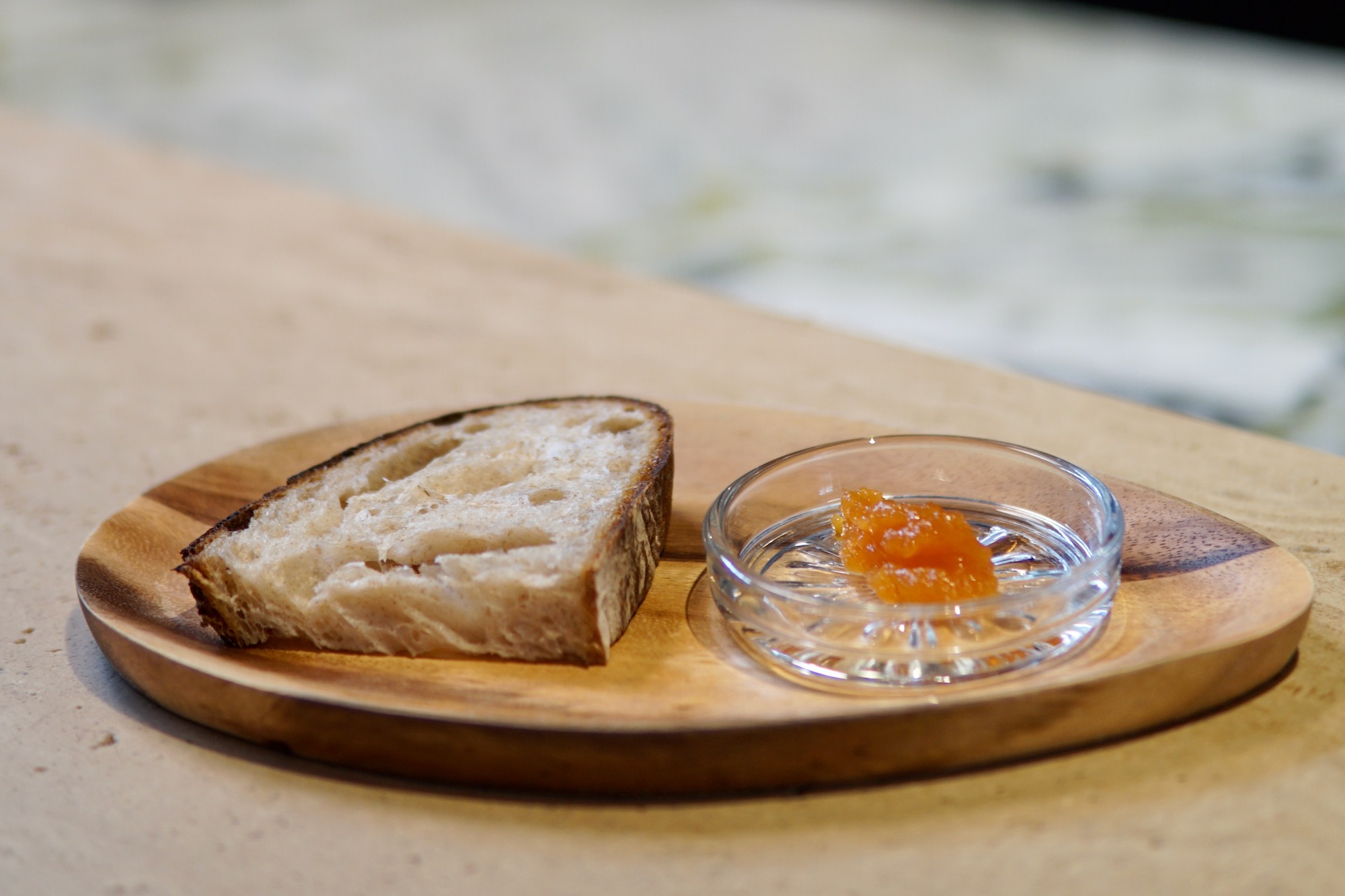 Sourdough Bread with Papaya Jam