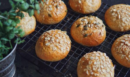 Eggless and Refined Sugar Free Wholemeal Buns