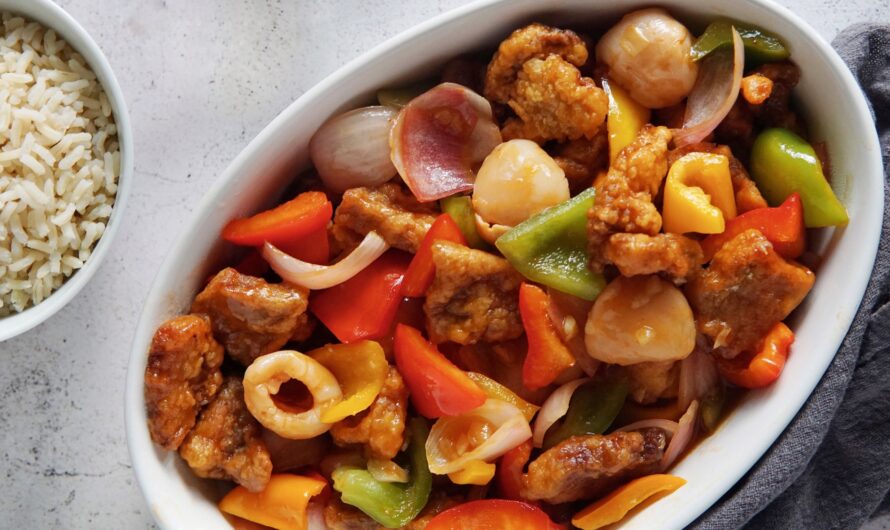 Sweet and Sour Pork with Lychee Recipe