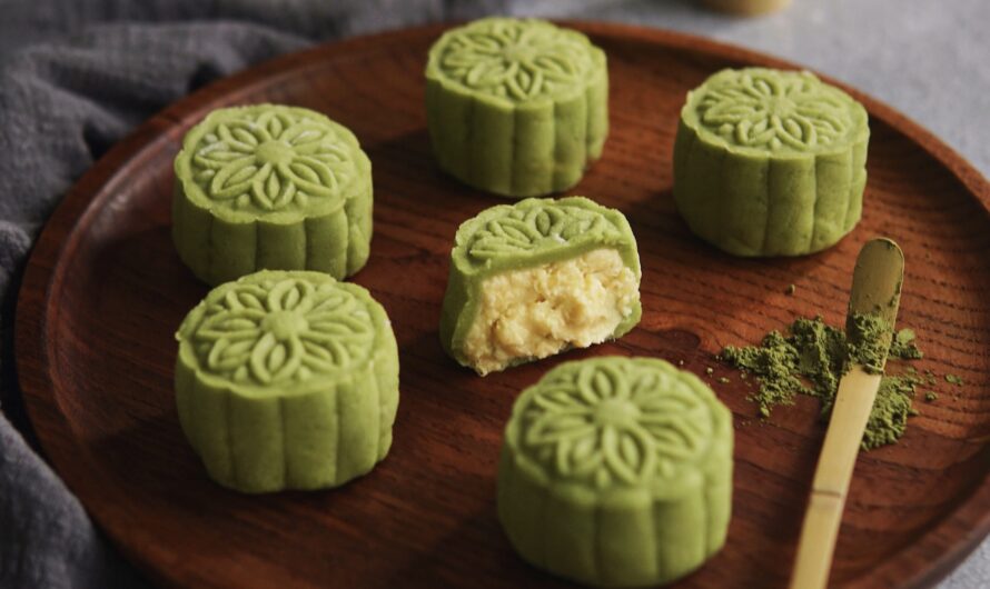 How to Make Durian Snowskin Mooncake from Scratch