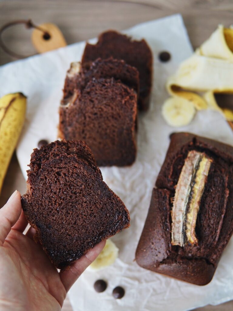 Chocolate-and-Banana-Cake