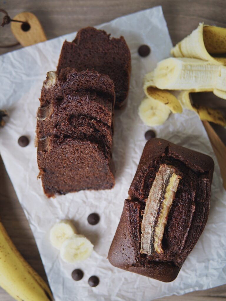 Moist Chocolate Banana Cake