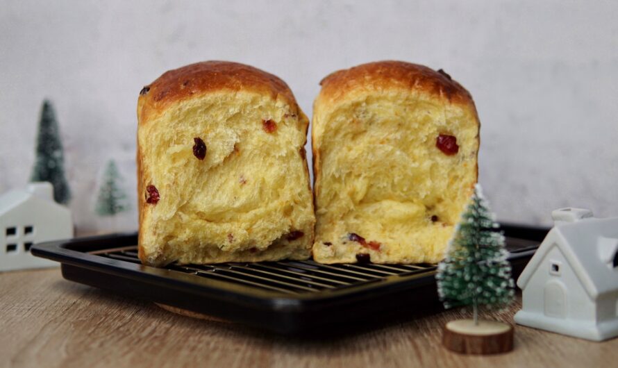 Christmas Inspired Cranberry Orange Soft Bread