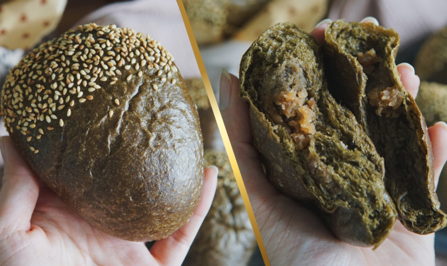 Cute & Nutty Hojicha Chestnut Buns